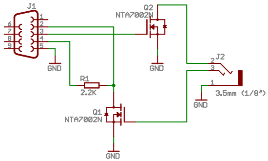 Chrony Serial Schematic Diagram